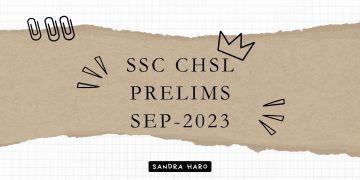 SSC CHSL Prelims Sep-2023