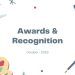 Awards & Recognition Oct-23