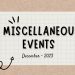 Misc Current Affairs Dec-23