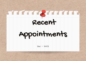 Recent Appointments Dec-23