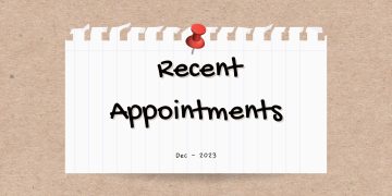 Recent Appointments Dec-23